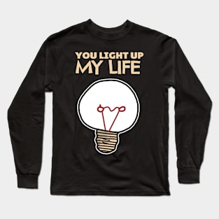 Vintage Light Bulb Long Sleeve T-Shirt